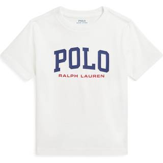 Polo Ralph Lauren Polo Ralph Lauren White Boys Logo Jersey T-Shirt
