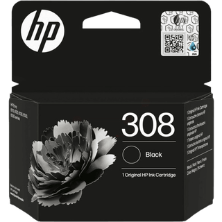 HP 308 / 7FP21UE sort blækpatron - Original