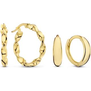 Isabel Bernard Cadeau d'Isabel 14 karat gold earring set IB90176