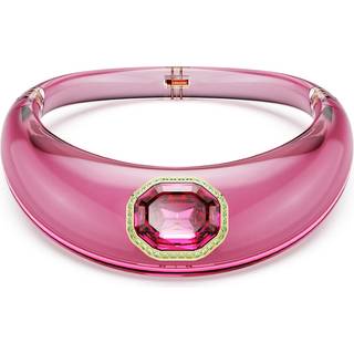 Dulcis Halsband, Oktagon-Schliff, Pavé, Rosa, Goldlegierungsschicht