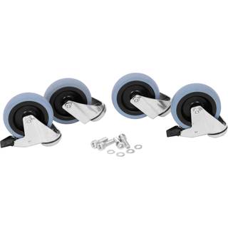 Sæt med 4 hjul til skab