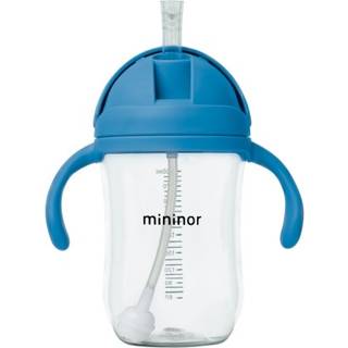 Mininor, Sugerørskop - Drypfri, 330 Ml, Blue Whale