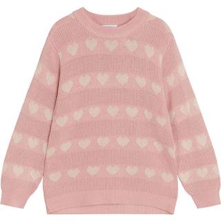 Pos Pullover, Dusty Rose, 86 cm