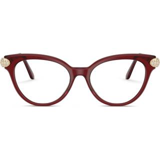 Swarovski Kvinde SK2046 1073 Optiske stel Acetat Bordeaux Transparent Pantos Normal