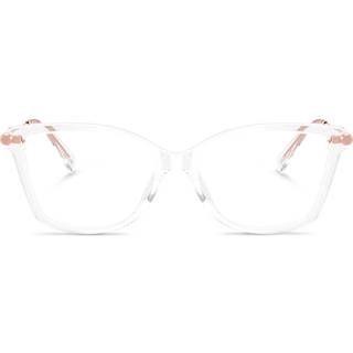 Michael Kors Kvinde MK4150U KINGSTON 3050 Optiske stel Acetat Transparent Transparent Firkantet Normal