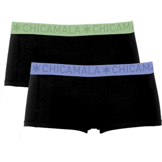 Meisjes 2-pack Boxershorts Effen