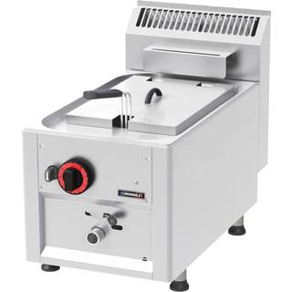 Gasfrituregryde med aftapningshane 8 liter 33