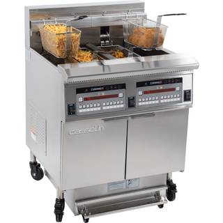 Elfrituregryde med filtrering 2 x 22 liter 17+17kW