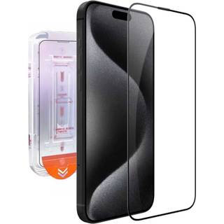Nem installation af iPhone 15 Pro skærmbeskytter HD hærdet glas