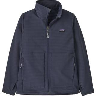 Patagonia Kid's R1 Techface Jacket Softshelljakke Børn størrelse M farve blå
