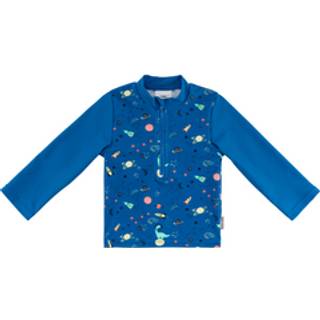 Sterntaler Kid's Badeshirt Langarm Weltraum Lycra Børn størrelse 80 farve blå