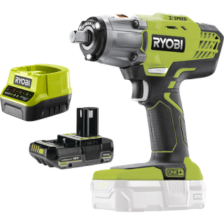 Ryobi R18IW3 ONE+ 18V Slagnøgle med 2,0Ah batteri og lader