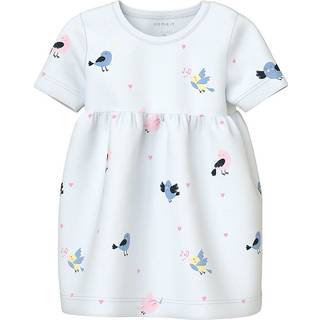 NAME IT Kjole Vandora Bright White