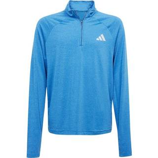 adidas adidas Blue Favourites Quarter Zip Training Top