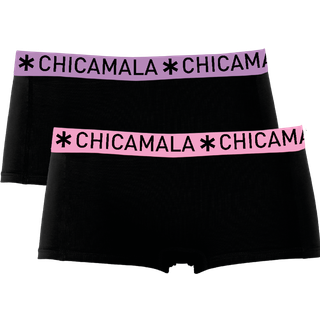 Meisjes 2-pack Boxershorts Effen