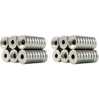 Ringmagneter 12 x 5 mm - 64 stk.