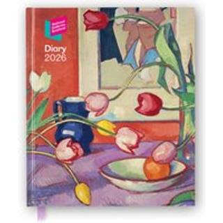 National Galleries Scotland 2026 Desk Diary Planner - Week to View, Illustrated throughout