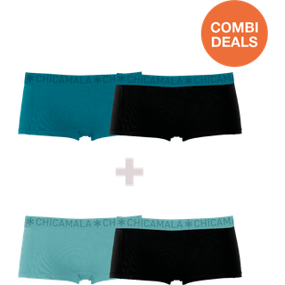 Meisjes 2+2-pack Boxershorts