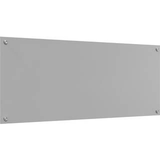 Køkken bagvæg Lysegrå 120 x 50 x 0,6 cm hærdet glas