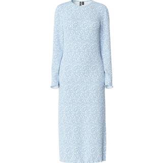 PIECES dame kjole PCFLORA - Cashmere Blue Flowers - L
