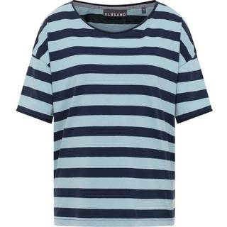 ELBSAND Women's Luani T-Shirt T-shirt Damer størrelse S farve grå/blå