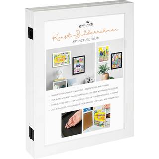 Kunst-Bilderrahmen - Weiß