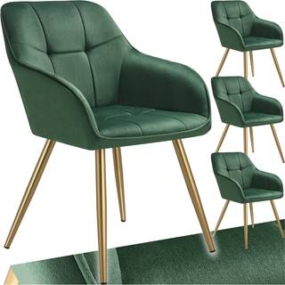 Stol Marilyn, velour, quiltet