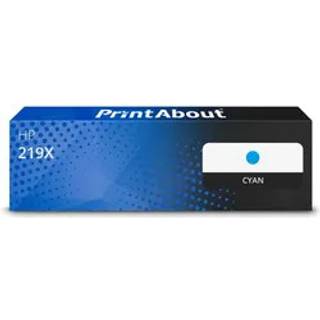 HP Toner W2191X / HP 219X Cyan Kompatibel Tonerpatron (2.500s)