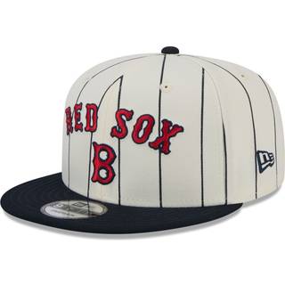 Boston Red Sox Jersey Pinstripe Chrome White 9FIFTY Snapback Cap newera adult unisex White newera adult unisex White newera adult unisex White newera - Osfm