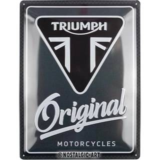 Triumph Blikskilt "Original" MÅL: 30 X 40 CM