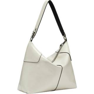Liebeskind Mila Lack Distressed M Hobo bag elfenben