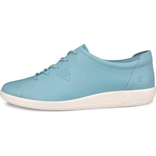 ECCO Soft 2.0 - Sneakers i læder til damer - Blå - Size: 35 (UK 2.5-3)