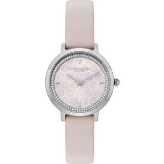 Olivia Burton Rose Honeycomb Pink Pearlescent Watch
