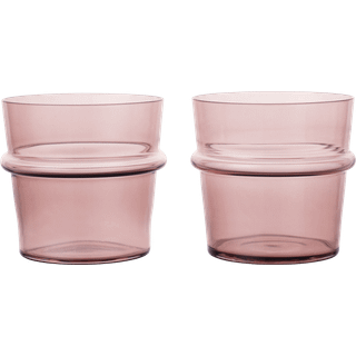 Boya Low Glasses - Set of 2 - Mauve