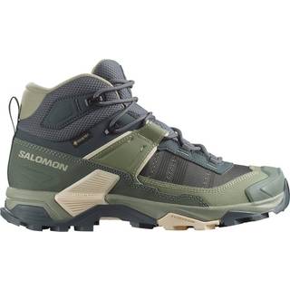 Salomon Women's X Ultra 5 Mid GORE-TEX Vandresko Damer størrelse 6,5 farve grå/olivengrøn