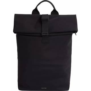 Roll Top Backpack - Black - One Size