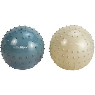 Find That Hippo Sansebold - 2 stk. - Metallic Blue/Khaki