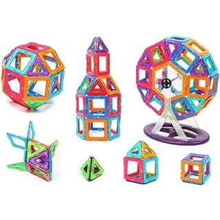 Magnetic Tiles - Magnetiske Klodser - Byg med Magneter