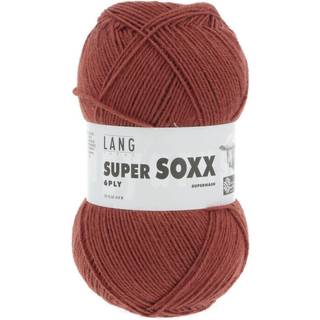 Lang Yarns Super Soxx 6-ply 015 Indhold: 75% Virgin uld, 25% Polyamid Vægt/længde: 150 g = ca. 410 meter Anbefalede pinde: 3-4 mm Strikkefasthed: 10 x 10 cm = 22 m x 33 p Vask: Maskinvask 40 ℃ / Brug aldrig skyllemiddel.