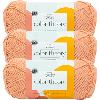 (3 Pack) Lion Brand Yarn Two of Wands: Color Theory Yarn Himalayan Salt