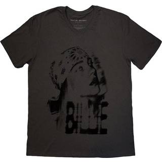 Billie Eilish Skjorte Tonal Bandana Photo Unisex Charcoal Grey S