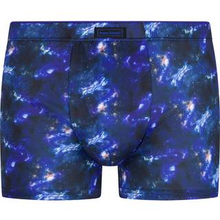 bruno banani Herren Shorts blau,schwarz Mikrofaser/Funktion Geprintet