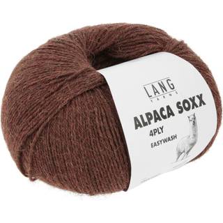 Lang Yarns Alpaca Soxx 4-ply 0167 Indhold: 70% Superfine alpaca, 30% Nylon Vægt/længde: 100 g = ca. 390 m Anbefalede pinde: 2,5-3,5 mm Strikkefasthed: 10x10 cm = 30 m x 41 r Vask: Max 30 °C / Kan tørretumbles ved lav varme / Brug vaskemiddel til finvask uden skyllemiddel.