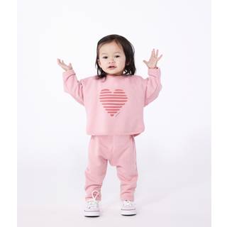 Petit Bateau Sweatshirt Charme Pink 6 months  Lyserød  6 måneder  kvinde