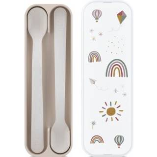Mio Madeske 2 stk. fra Mepal - Sunshine & Rainbow farve - Polypropylene