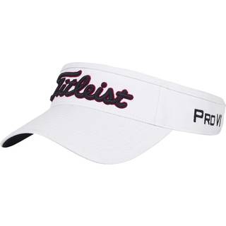 Titleist Tour Performance Visor - White/Black - Str. Justerbar