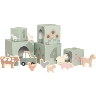 JaBaDaBaDo stabelbar kubeformet bondegård