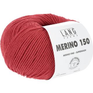Lang Yarns Merino 150 060 Indhold: 100% Superwash merinould Vægt/længde: 50 g = ca. 150 meter Anbefalede pinde: 3-3.5 mm Strikkefasthed: 10 x 10 cm = 27 m x 37 p Vask: Maskinvask 30 ℃ / Tåler ikke tørretumbling / Brug aldrig skyllemiddel.