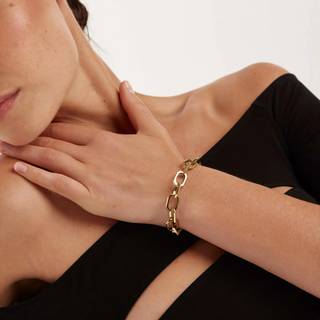 PDPaola PU02-151-U Damen-Armband Small Signature silberfarben