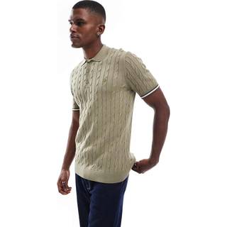 Superdry Knitted Texture Kortærmet Relaxed Polo-skjorter3X-Large